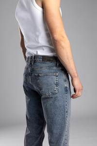 Jeans Boyfriend pour Hommes – Pantalon en Denim Décontracté à Coupe Ample pour le Streetwear et le Quotidien |   Vente en gros |   Fabriqué en Turquie - Product Image 3