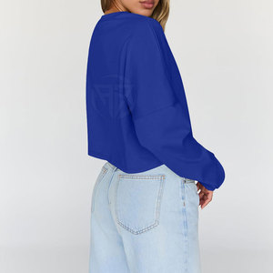 Sudadera Corta Estilosa con Diseño Cómodo y Relajado, Sudadera Corta con Tela Ligera - Product Image 3