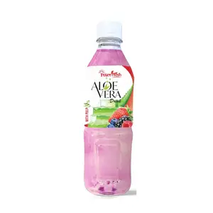 INTERFRESH Jus de fruits tropicaux Aloe Vera Eau potable Boissons non alcoolisées Aloe vera boisson avec pulpe Mélange de fruits Jui