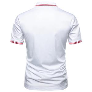 Custom Cotton Embroidered <b>Green</b> and Purple Golf <b>Polo</b> <b>Shirt</b> With Purple Trims Eco-friendly Moisture Wicking Golf <b>Polo</b> Bulk - Product Image 4