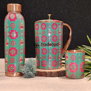 Premium <b>copper</b> <b>bottle</b> Elegantly Crafted for Sophisticated Lifestyles and Holistic Wellness by Tradebyd - Product Image 2