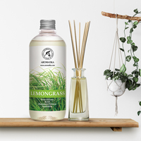 Recarga de Aceite Difusor de Aroma Natural de Hierba Limón Aromatika 500ml, Aromaterapia Ecológica, Fragancia Duradera para Habitaciones