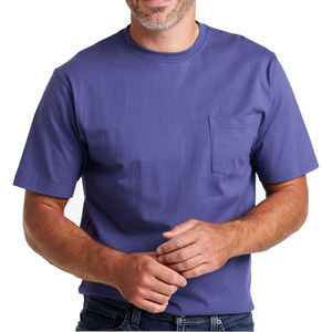 Camiseta de gran tamaño de peso pesado OEM, camiseta lisa con logotipo personalizado, camiseta de manga corta de algodón de talla grande para hombre, Unisex, novedad al por mayor - Product Image 6