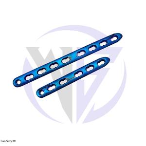 Placa de Bloqueo de Titanio Azul de 3.5mm, Implante Quirúrgico Ortopédico Veterinario para Perros, Reparación de Fracturas Óseas - Product Image 3