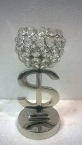 Bougeoir en cristal, décoration de la maison, autre support de bougie brillant, pour l'intérieur et l'extérieur - Product Image 6