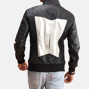 Meilleur matériau Veste de course de moto pour homme Col montant Saison d'hiver Différents modèles Prix raisonnable Fabriqué au Pakistan - Product Image 3