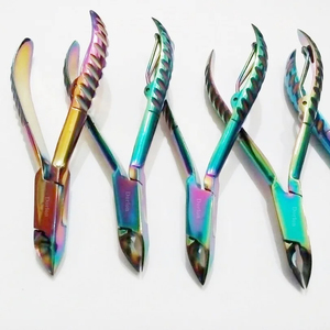 Cortacutículas Profesional, Cortador de Uñas de Plasma Arcoíris, Removedor de Piel Muerta, Cortador de Uñas para Dedos de Manos y Pies, Herramienta para el Cuidado de las Uñas - Product Image 1