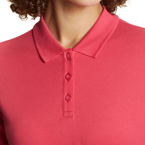 Golf de mujer de alta calidad para polos, manga corta, transpirable, patrón sólido, Jersey de punto informal, absorbe la humedad, asequible - Product Image 4