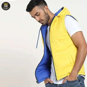 เสื้อแขนกุดแฟชั่นสำหรับผู้ชายเสื้อแจ็กเก็ตฤดูหนาว - Product Image 4