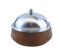 Casserole élégante de qualité supérieure en acier inoxydable isolé, couvercle anti-fuite, revêtement antiadhésif, compatible avec les plaques à induction, équipement de cuisine