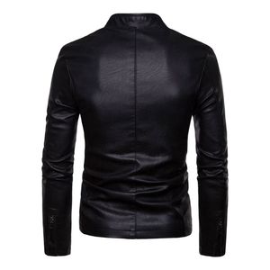 Chaqueta de cuero de estilo vintage de último diseño para hombre, chaquetas de cuero sostenibles cómodas antiarrugas de secado rápido para hombre - Product Image 2