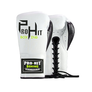 ถุงมือชกมวยสำหรับผู้ชายถุงมือชกมวยถุงมือชกมวยทำจากวัสดุ PU โลโก้สีสำหรับแข่งขัน - Product Image 6