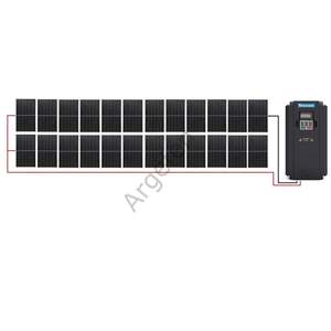 5.5 kW 5500 Watt 7.5Hp Driver trifase 12.600W pannello solare di irrigazione pacchetto-9 - Product Image 1