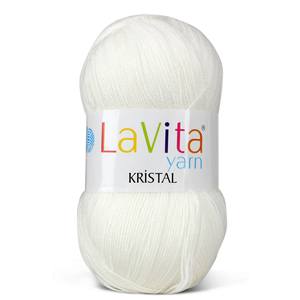 Lavita Kristal 9502 İpi Örgü-100% fil modal de couleur crème - Product Image 1