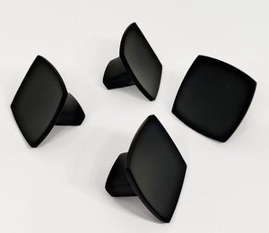 New Matte Black Metal Solid square Door Knobs for Home Dresser Door Cabinet Furniture Decorative <b>Kitchen</b> Wardrobe Handle Knobs - Product Image 5