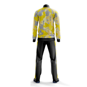 Top qualité vêtements d'entraînement confortable fermeture éclair hommes survêtement en gros en plein air Sport Gym Fitness hommes survêtement - Product Image 3