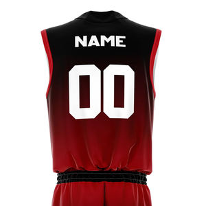 ชุดบาสเก็ตบอลแบบสวมใส่สบายระบายอากาศได้ดีสำหรับกิจกรรมกลางแจ้ง คุณภาพสูง ดีไซน์โดดเด่น สีพื้น ชุดเสื้อและกางเกงขาสั้น - Product Image 6