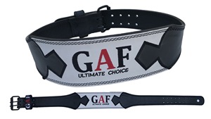 GAF สีที่กําหนดเองเข็มขัดยกน้ําหนักแยกหนังที่กําหนดเองเอวสนับสนุนฟิตเนสยิม Dead Lift ยิมเข็มขัดยกน้ําหนัก - Product Image 5