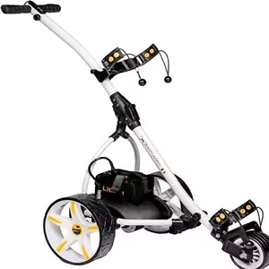 Batterie au lithium Caddy X3R 20Ah de haute qualité avec télécommande, argentée, pour voiturette de golf électrique - Product Image 2