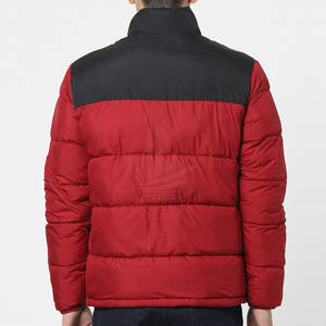 เสื้อแจ็คเก็ตพัฟเฟอร์ผู้ชายสีพื้นลำลองแฟชั่นใหม่ปี 2026 เสื้อแจ็คเก็ตกันลมสำหรับฤดูหนาว - Product Image 4