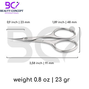 กรรไกรตัดหนังกำพร้าคุณภาพพรีเมียม ปี 2026 ปลายโค้ง สำหรับตัดหนังกำพร้าและกำจัดหนังส่วนเกิน ใบมีดคมกริบ ใช้สำหรับดูแลส่วนตัว ราคาโรงงาน - Product Image 3
