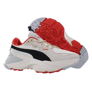 Zapatos Puma Orkid Retro Grade para Mujer, Color: Gris Vaporoso/Rojo Quemado, 100% Auténticos - Product Image 5