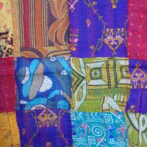 Chales Kantha de Seda Reversibles de Algodón de Alta Calidad Hechos a Mano de Lujo, los Más Vendidos, de Fábrica, en Oferta - Product Image 3