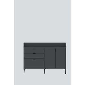 Modern Harmony Maxi Coffee Bar Cabinet 3 Door 2 Drawer Sideboard <b>Buffet</b> <b>Table</b> Kitchen Storage Cupboard Corner Furniture Particle - Product Image 6