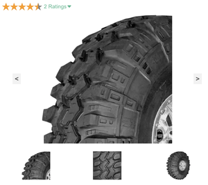 Pneumatico Fuoristrada M16-58 SS-M16 37X13.50R20LT per Camion Sportivi/Pickup - Product Image 6