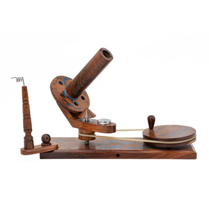 Bobinadora de bolas de hilo de palisandro hecha a mano y herramienta de ganchillo para tejer Swift Combo de hilo Winder + Swift - Product Image 2