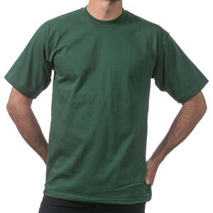 เสื้อยืดคอกลมแขนสั้นผู้ชายคุณภาพสูงสไตล์วินเทจ ผ้าหนา 300 กรัม ทรงโอเวอร์ไซส์ แห้งเร็ว รับสกรีนลายตามสั่ง - Product Image 4