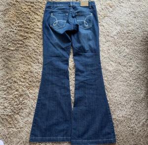 DENIMGUYS Custom Waist Ripped Distressed Men Flared Jeans Pants Fashion Denim Streetwear 100% Cotton Button Breathable Spring - Product Image 2