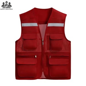 Chaleco de Seguridad Impermeable de Secado Rápido con Logotipo Personalizado, Talla Grande, con Color y Talla Personalizados para Overol de Trabajo Unisex - Product Image 1