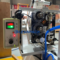 Applicateur d'étiquettes semi-automatique de table MT-50 en acier inoxydable pour bouteilles rondes, bocaux, canettes et cosmétiques