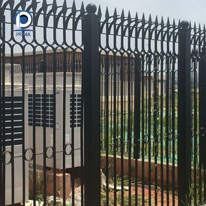 PRIMA Home Renovations Design Plant Patterns Wrought Iron Railing Stair Wrought Iron Balustrade High Quality Wrought Iron <strong>Fence</strong> - Product Image 6