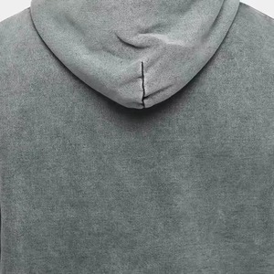 Custom <b>Men</b> Made Heavyweight Acid Wash <b>Hoodies</b> Oversize Drop Shoulder Street Style Heavy Panel <b>Work</b> <b>Men's</b> Sweatshirts custom logo - Product Image 5