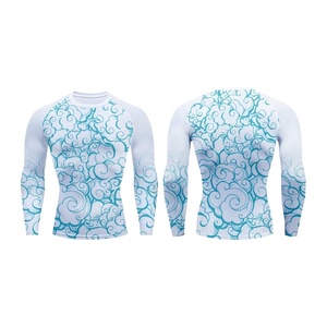 Vente en gros de chemises de compression à manches longues anti-éruption personnalisées entièrement en sublimation vente en gros de protection anti-éruption pour adultes de superbe qualité - Product Image 1