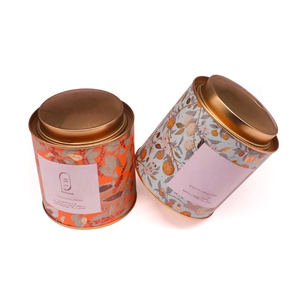 กล่องเก็บชาทรงกระบอกดีบุกคุณภาพสูง-สำหรับเก็บชาขาวและชาดำ ภาชนะปิดผนึก - Product Image 2