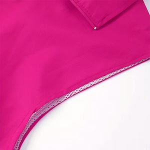 Meilleure qualité hommes Softshell gilets couleur rose sans manches col rabattu Polyester chaud hiver coupe-vent coquille souple gilet - Product Image 4