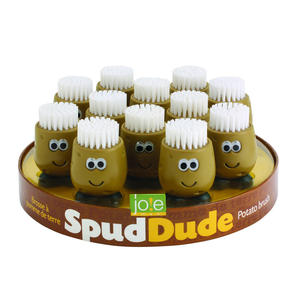 Potato <b>Brush</b> Mr. Potato-12 Pcs Fruit & <b>Vegetable</b> Cleaning Tool - Product Image 2