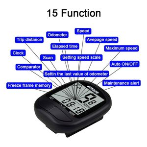 Compteur de vitesse numérique sans fil étanche pour vélo Sunding Joycune JOY-587 - Product Image 3