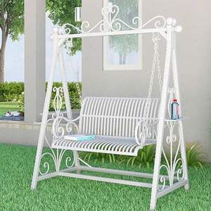 Balançoire en fer durable avec la meilleure qualité pour les sièges confortables élégants de patio de jardin de balcon extérieur - Product Image 5