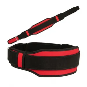 Alta Qualidade Neoprene Dip Belt Com Cadeia De Peso Levantamento Homens Cinto Para Força E Durabilidade