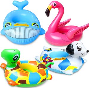 Bouée gonflable pour enfant de 3 à 7 ans, motif animal, avec siège de sécurité et poignée – Offre spéciale - Product Image 1