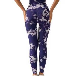 Legging de yoga pour femmes Dernier design Pantalon de sport pour dames Legging de fitness pour femme Haute qualité Yoga Lagging - Product Image 4