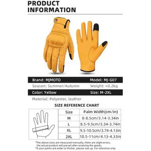 Diseña tus propios guantes de moto personalizados al mejor precio Guantes tácticos Protección para nudillos Antideslizante Entrenamiento al aire libre Sin dedos - Product Image 6