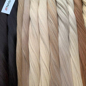 Cabello Humano Remy Vietnamita de 100g a Precio de Fábrica, Doble Trama a Máquina, en Todos los Colores, 55 cm - Product Image 1