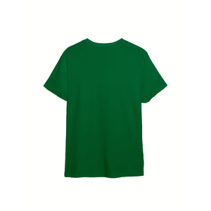 T-shirt rond à col carré en coton lourd 100% personnalisé, de grande taille, de haute qualité, pour homme - Product Image 2