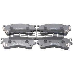 Set di pastiglie freno anteriori FEBEST (0501-GFF) - Product Image 1