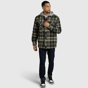 Nouvelle arrivée 2025 meilleure vente flanelle Plaid veste à capuche à manches longues flanelle hommes veste pour hommes en vente maintenant OEM entretenu - Product Image 3